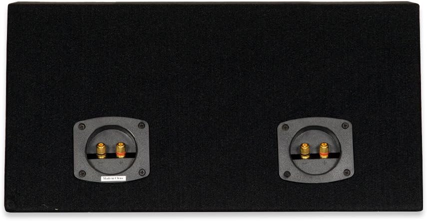 8 Dual Sealed Car Box Speaker Cabinet Pack of 2 Q140606