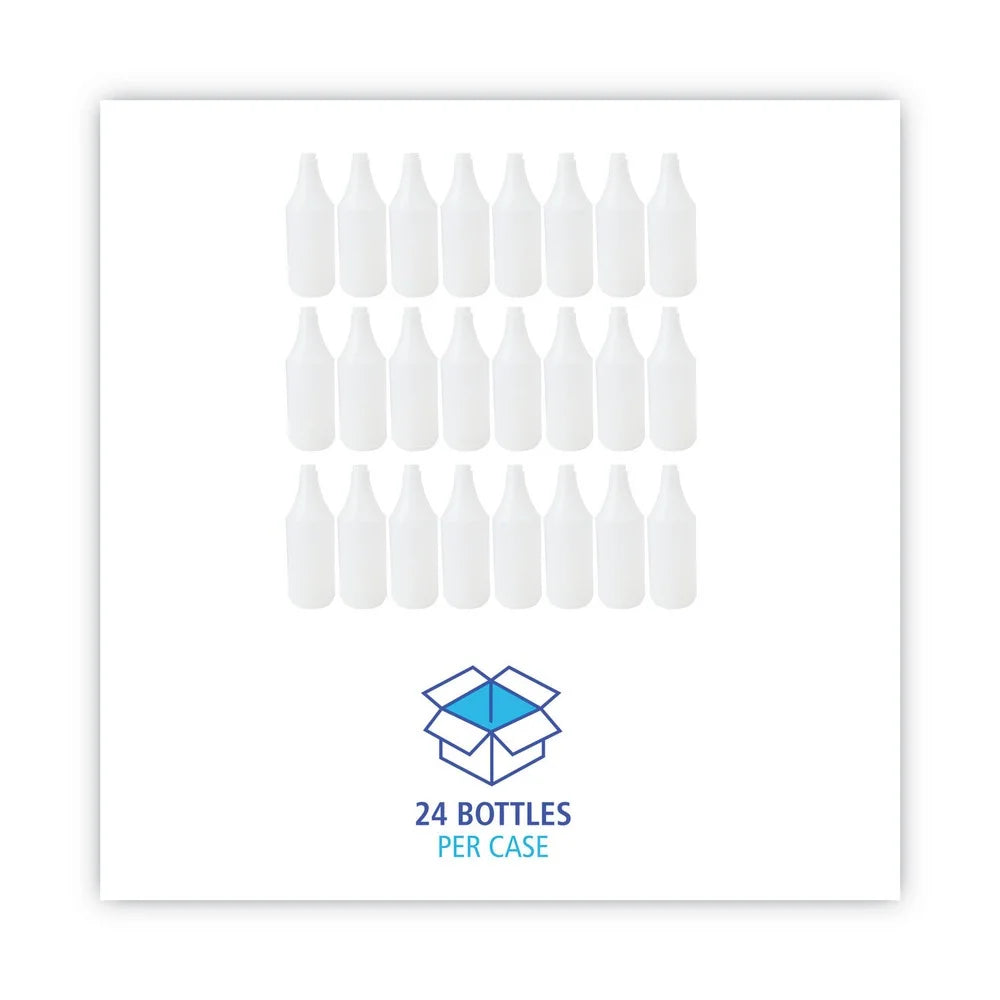 32 oz. Clear Embossed Spray Bottle M7474