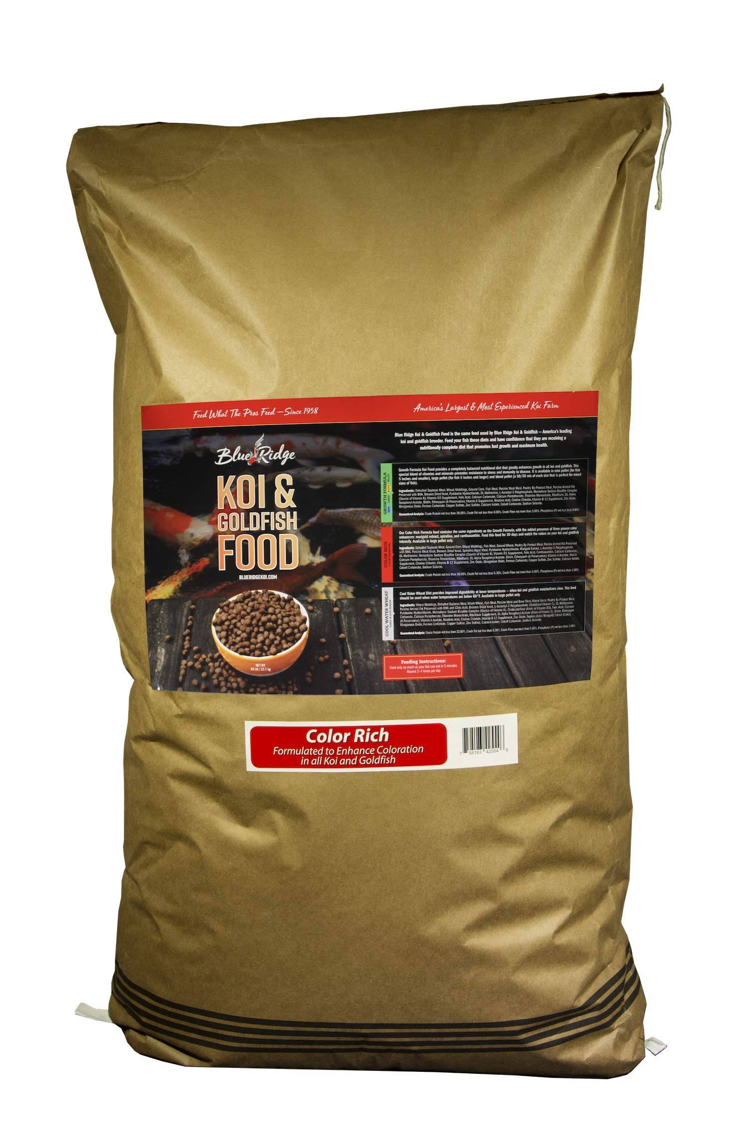 Large Pellet Fish Food 50 lb Bag K860