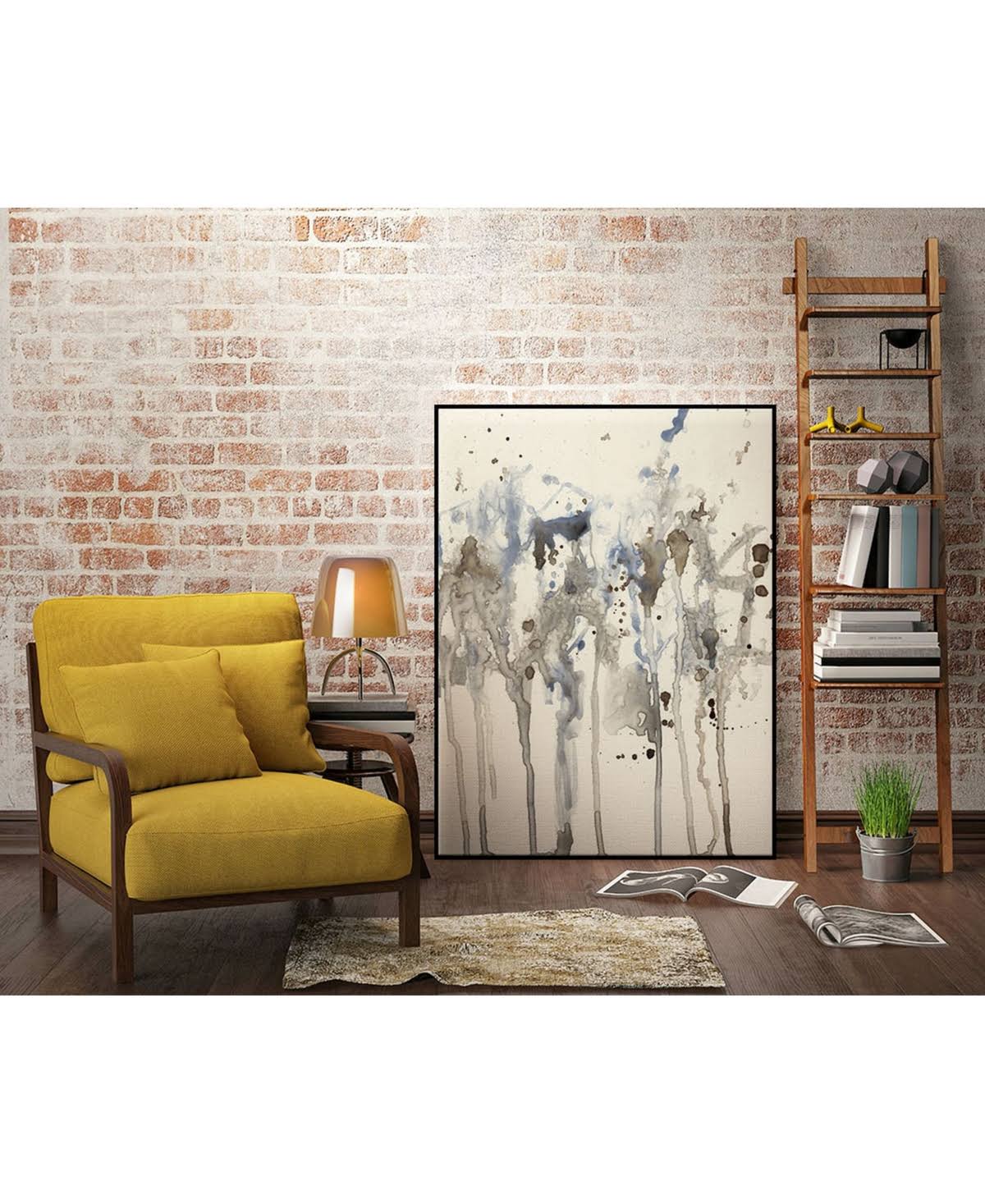 40x22 x 30x22 Framed Canvas R21247