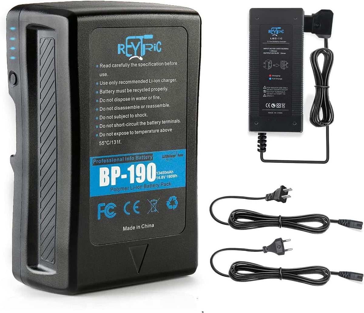 V Mount Battery with D-Tap Charger S169