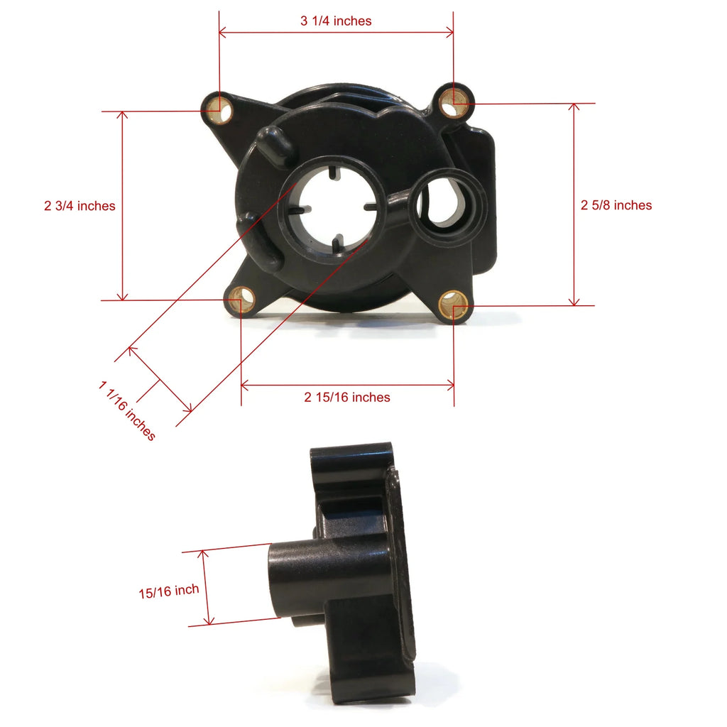 Water Pump Impeller Kit For 1987 Evinrude 50 HP Boat Motor Q537
