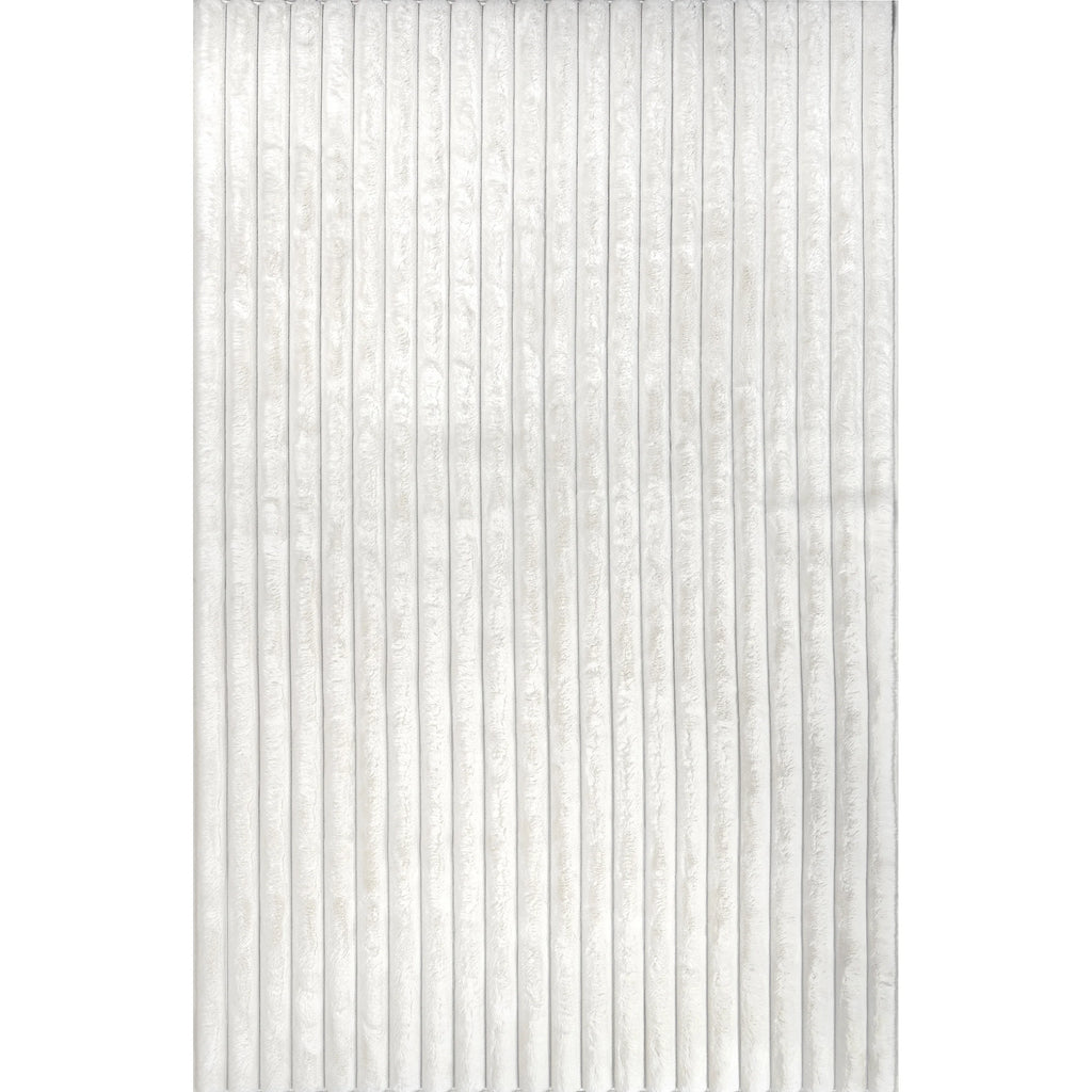 Faux Rabbit Machine Washable Area Rug L3295