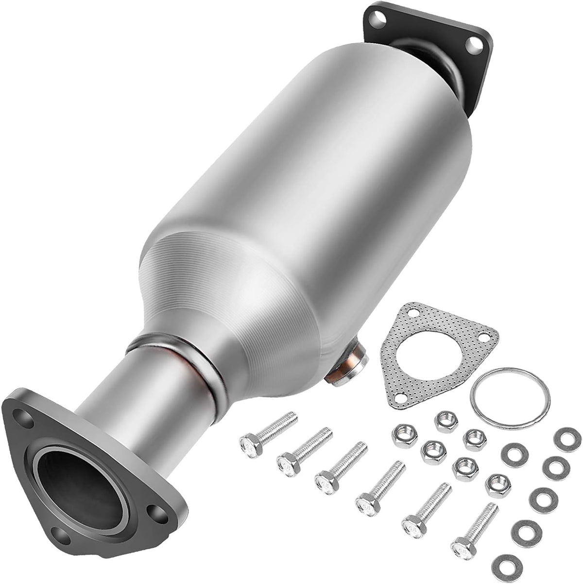 Catalytic Converter Compatible with 1998-2002 Honda Accord 2.3L Direct-Fit Stainless Steel Pack of 2 J1688