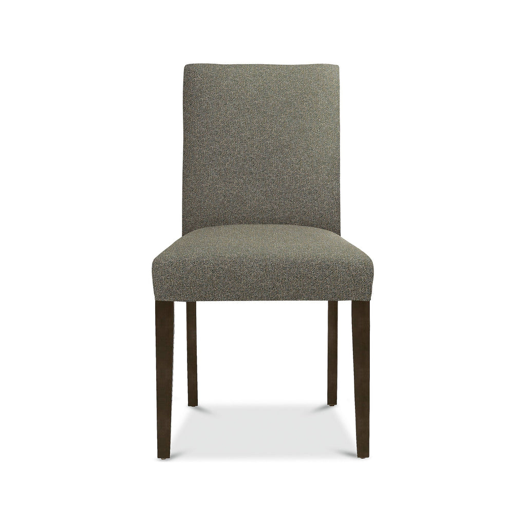 Modern Side Chair in Flint Cement Grey Fabric M656054
