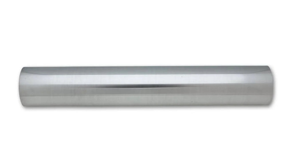 Polished Aluminum Straight Tubing, 18in Long F299