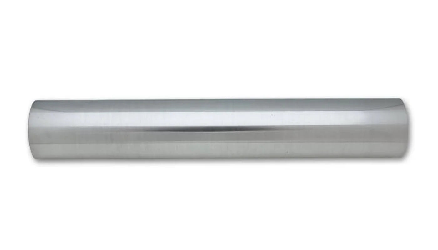Polished Aluminum Straight Tubing, 18in Long F299