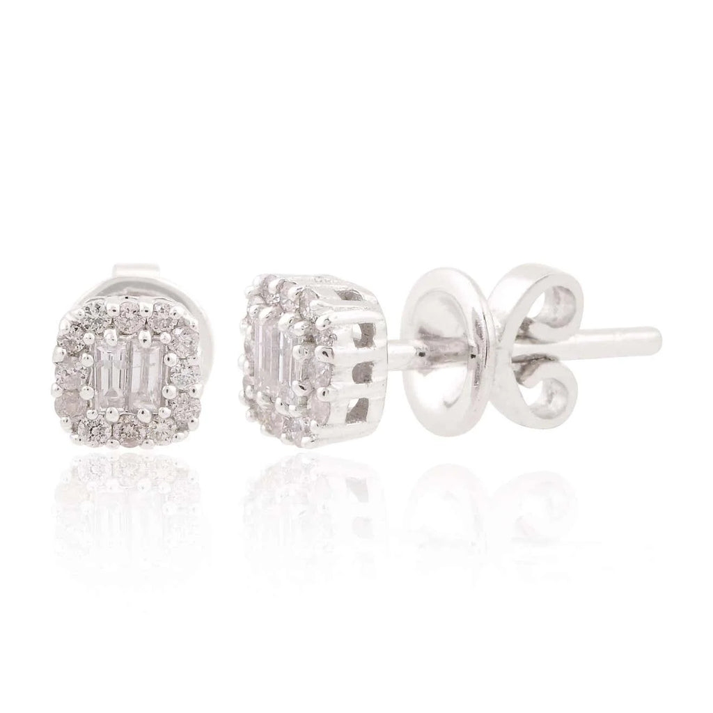 0.22 Ct. Diamond Stud Earrings H274
