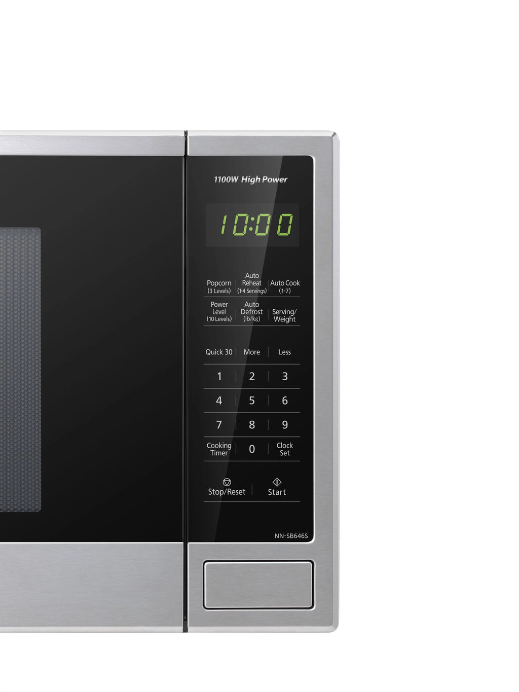 1.3 Cu. Ft. 1100W Stainless Steel Microwave Oven F522