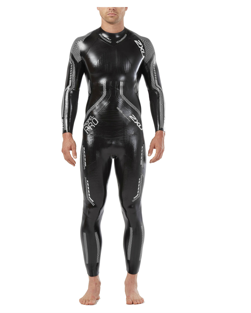 Men's Propel Pro Wetsuit Black Silver M S61564