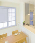 2in. Cordless Faux Wood Blinds White J6670
