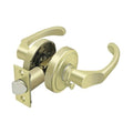 Polished Brass Privacy Lever Left Hand R337