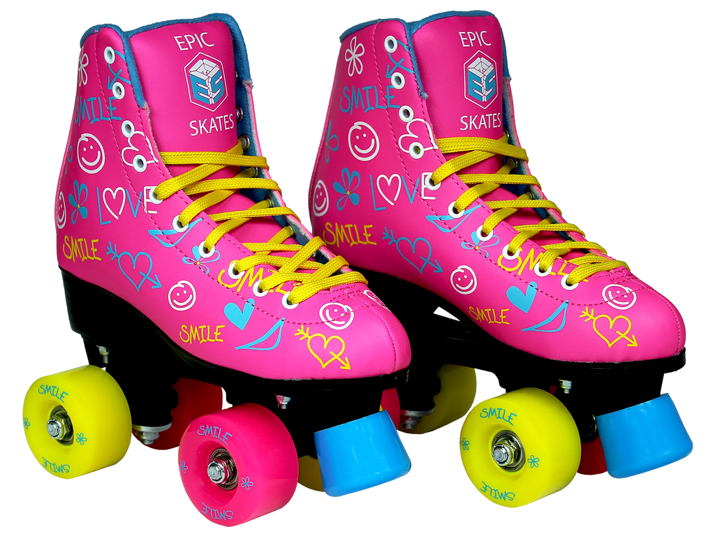 Blush Quad Roller Skates - Size 8 U87081