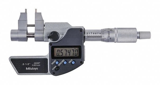 Caliper Micrometer with Ratchet Thimble G58212
