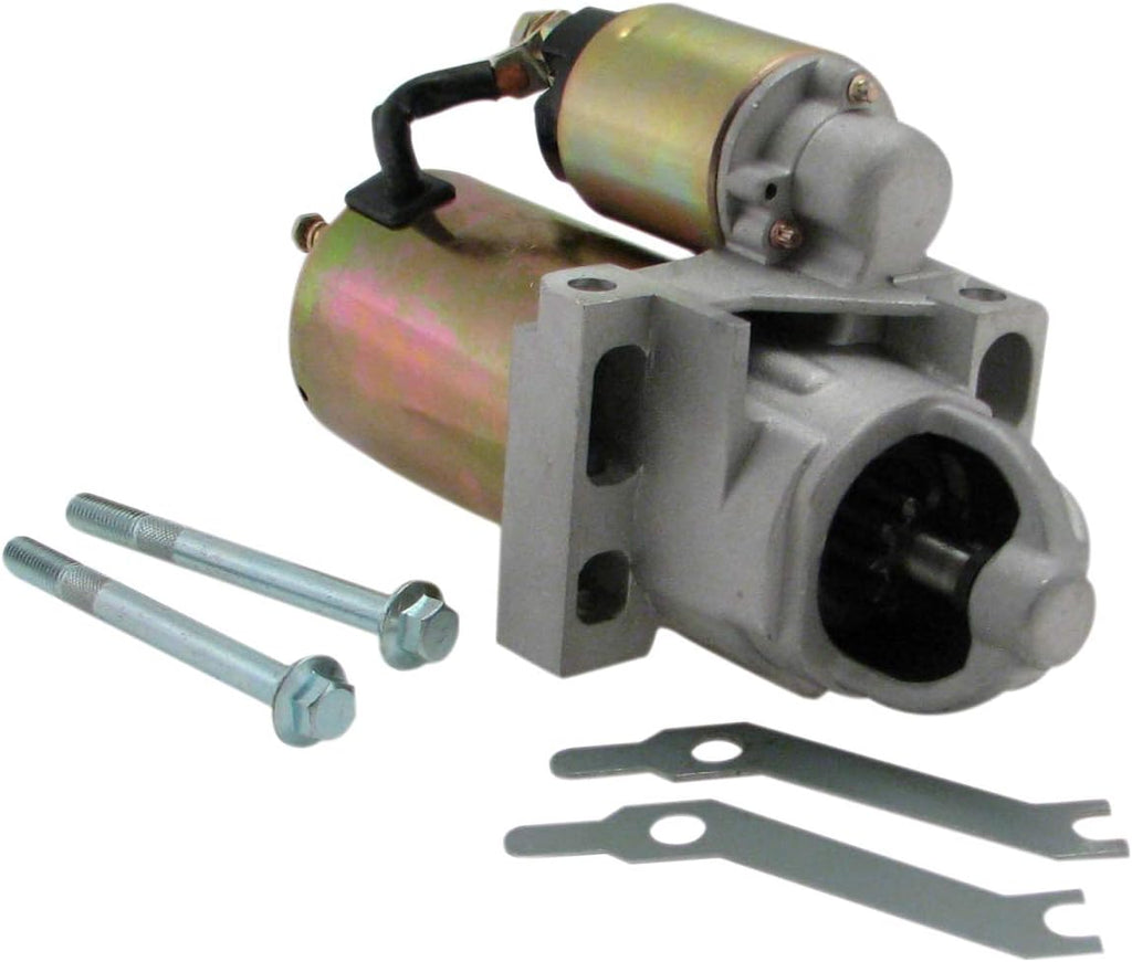 Mini Starter 1.7KW 3HP 168 Tooth Gear Reduction 10 lbs Includes Mounting Hardware Pack of 2 R679794