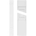 Flat Panel PVC Pilaster with Capital and Base (Pair) R738