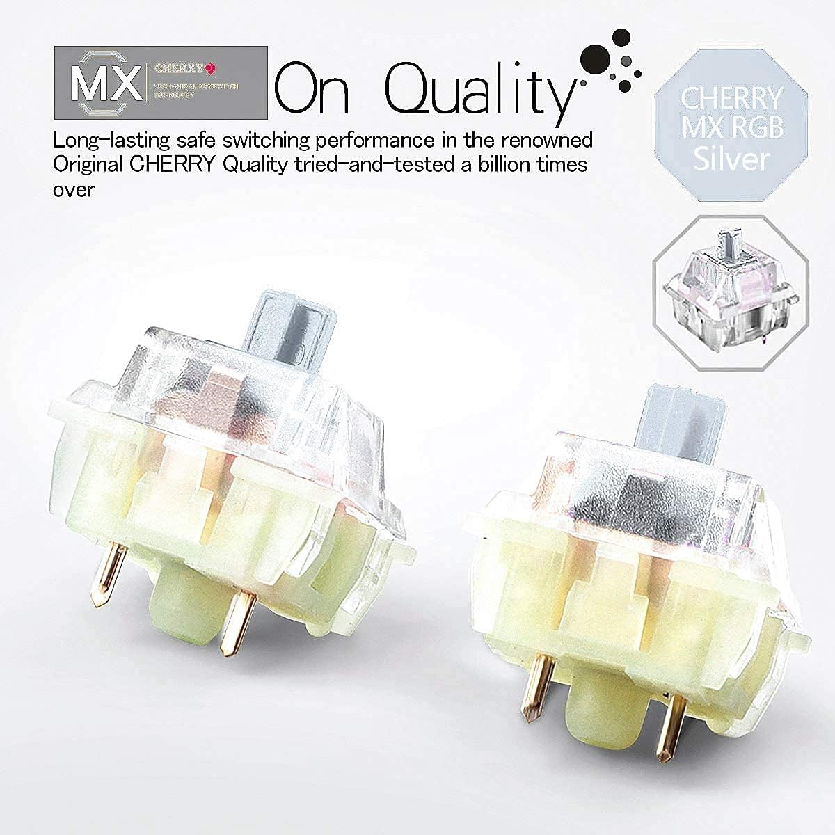 Cherry MX Speed Silver Switch 65 PCS Mechanical Keyboard Switch R396