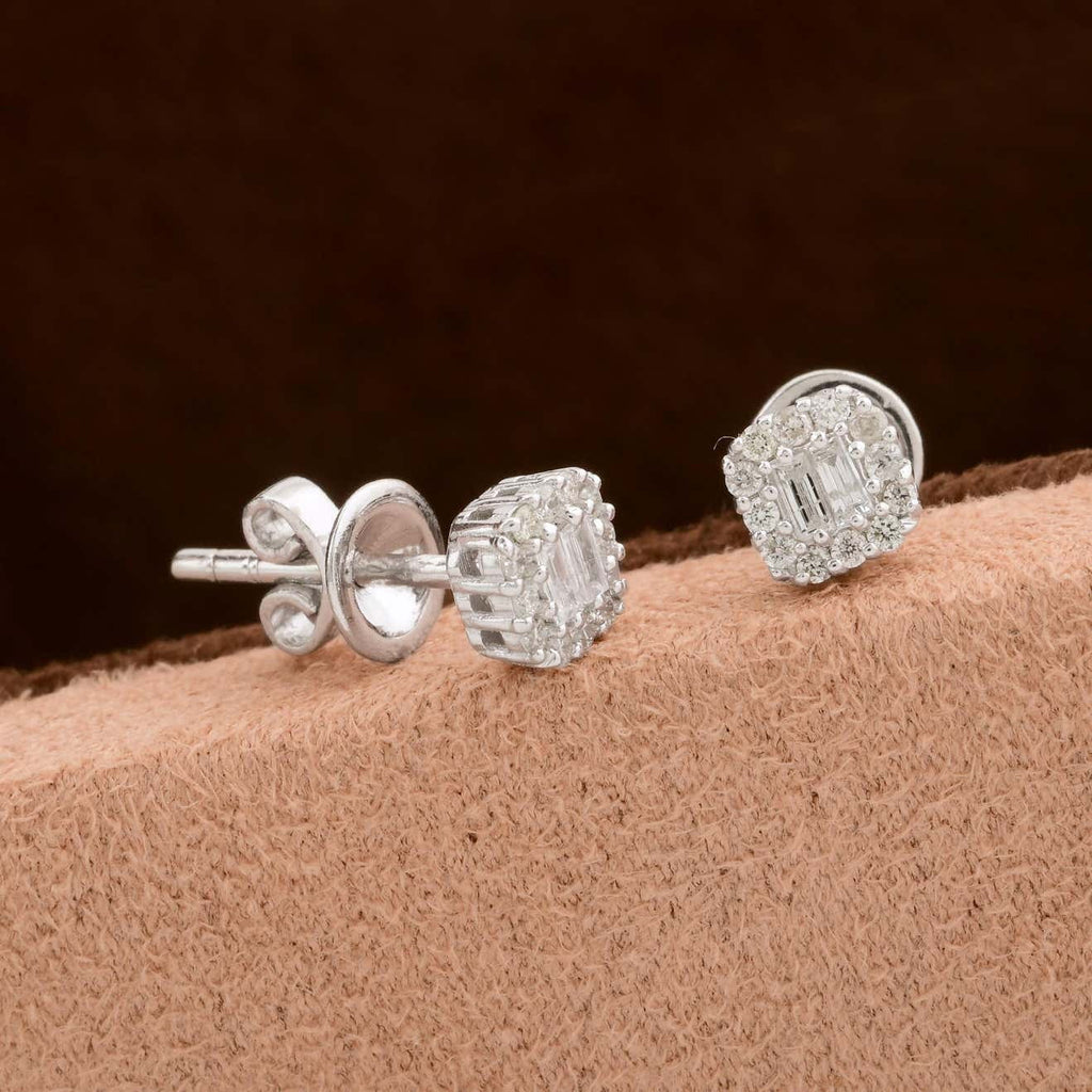 0.22 Ct. Diamond Stud Earrings H274