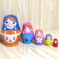 5-piece Russian Matryoshka Wooden Doll Toy T3603