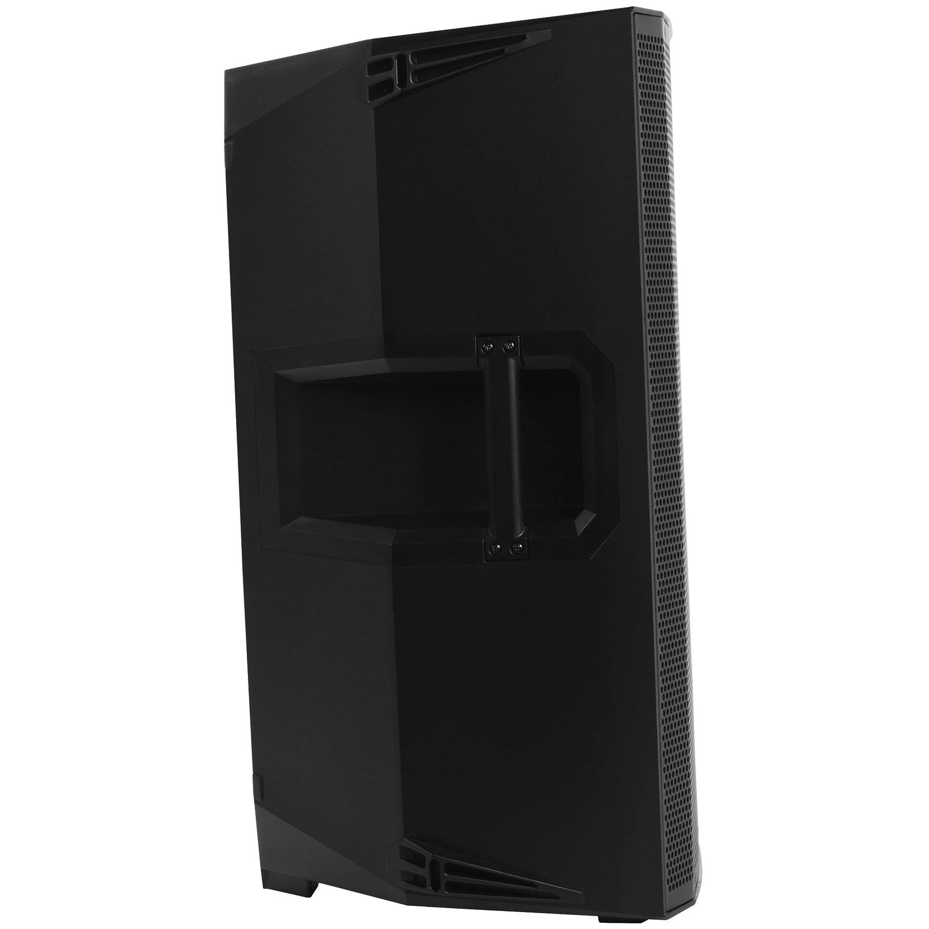 15x22 1300W Powered PA Speakers with Stands Cables Bag Q7722