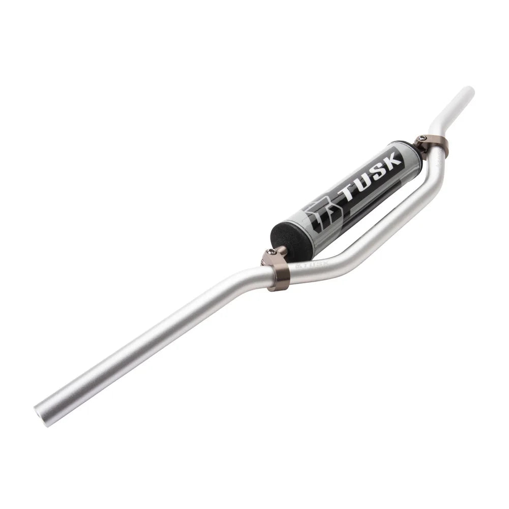 Aluminum 7/8" Handlebar CR Mid Bend Silver J7112