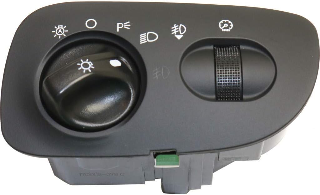 Headlight Switch for Ford F-150 2000 2001 2002 2003, Pack of 2 W63216
