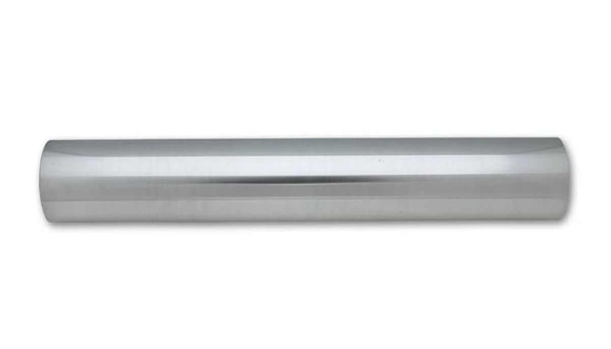Polished Aluminum Straight Tubing, 18in Long F299