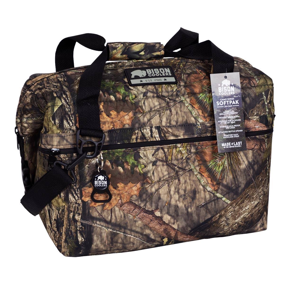 24 Can Mossy Oak Camo Softpak Cooler F926