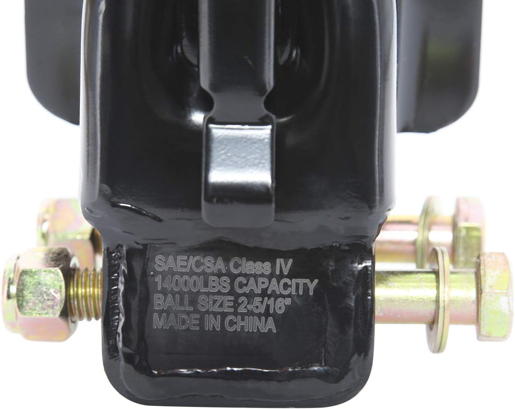 2-5/16 Ball Heavy Duty Adjustable Trailer Coupler with Hardware, 14,000 lbs, Pack of 2 B842216