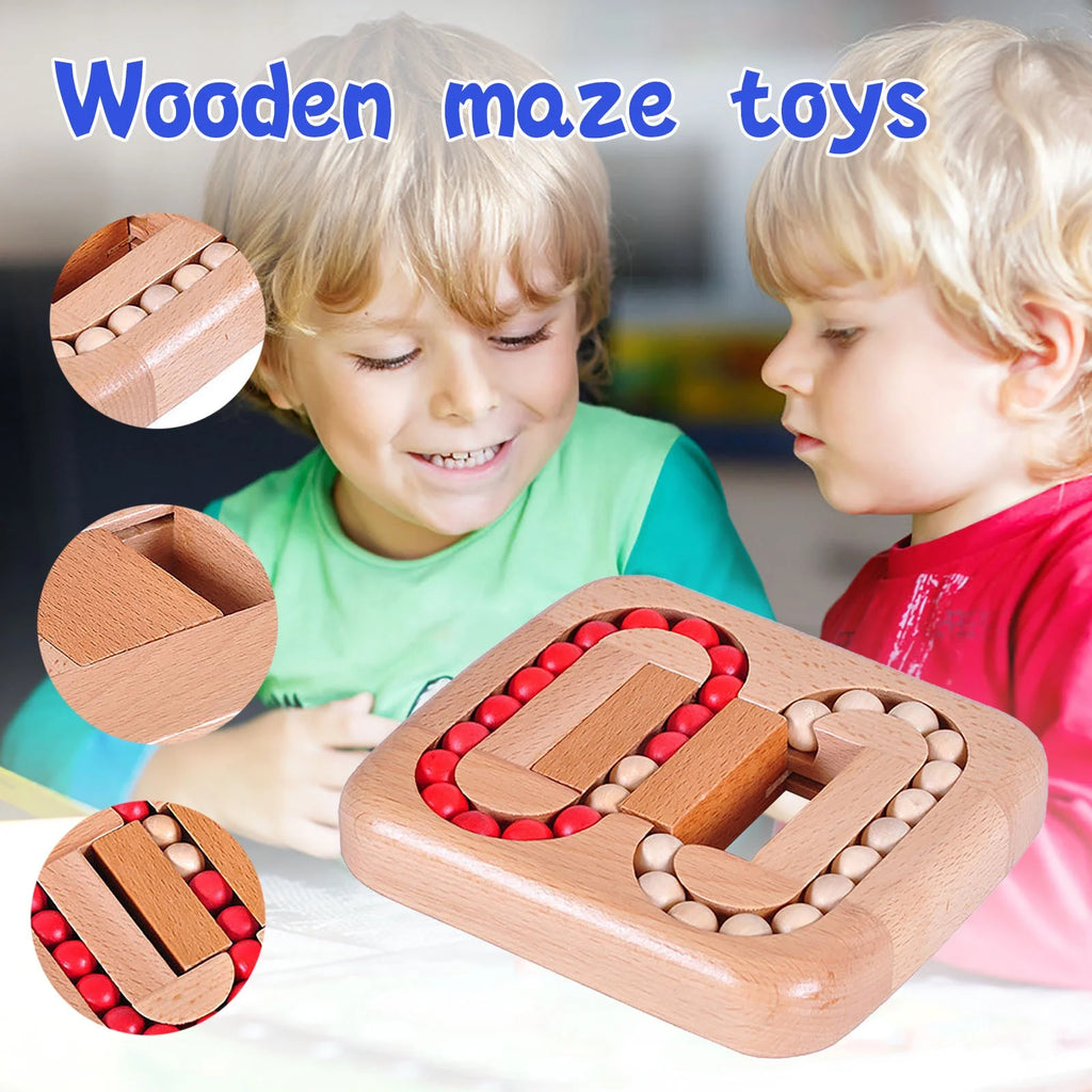 Wood Maze Table Educational Toy K285699