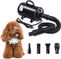 2400W 3.2HP Black Pet Hair Dryer D4870