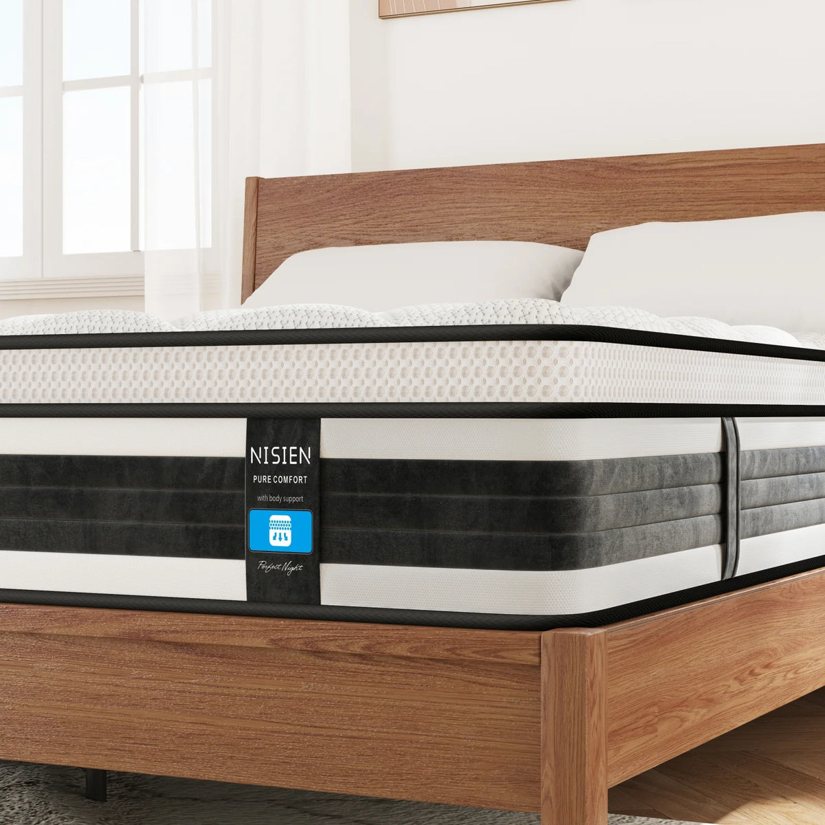 10 Inch Gel Memory Foam Hybrid Mattress G9494