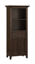 Open Top Display Cabinet Mahogany F8383
