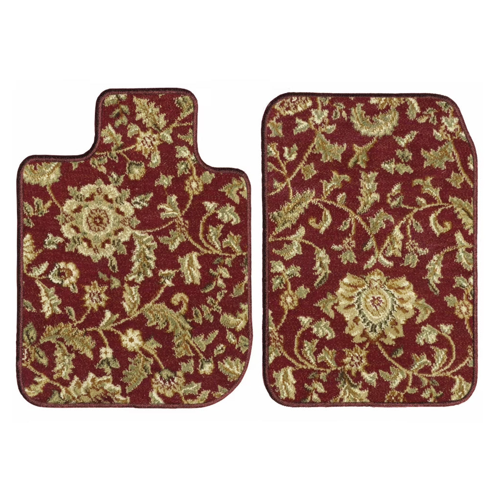 Red Oriental Car Mats for Tesla Model X V52576
