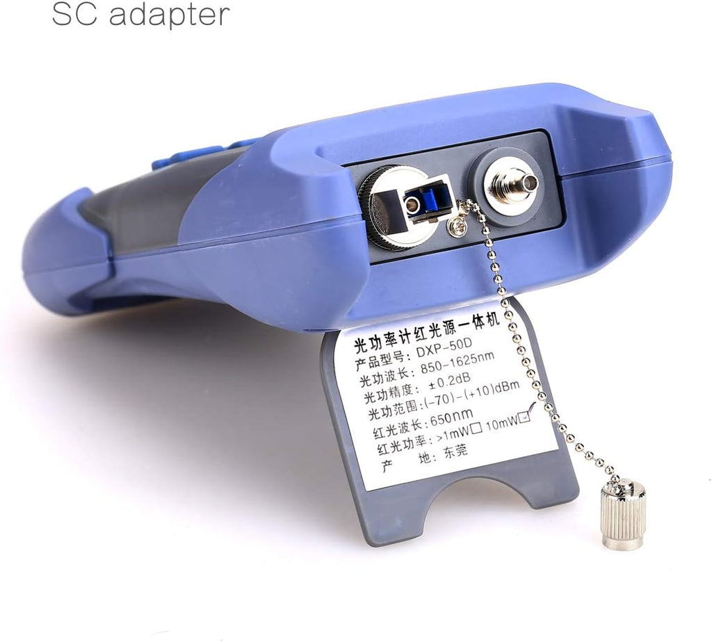 Fiber Optical Power Meter with SC and FC Connector and Visual Fault Locator P855