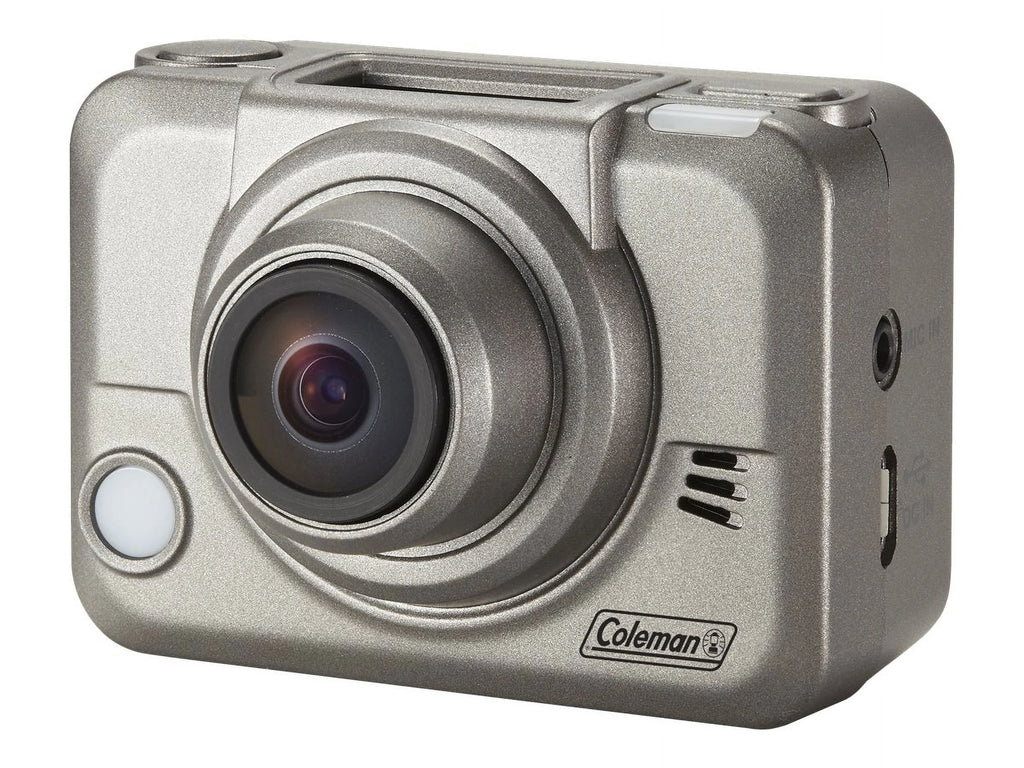 Coleman Bravo CX10WP Digital Camcorder, OLED Screen, Full HD, Silver H955984