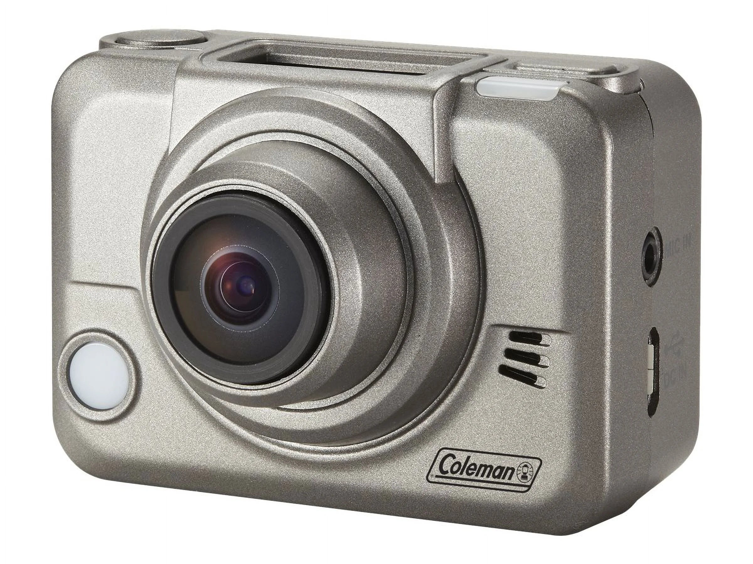 Coleman Bravo CX10WP Digital Camcorder, OLED Screen, Full HD, Silver H955984