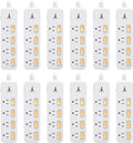 4 Outlets Surge Protector Power Strip 6 ft Cord P938261
