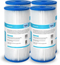 20 Micron Pleated Water Filter Replacement Cartridge 4 Pack K8849
