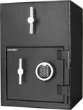 Top Loading Steel Drop Safe Mail Cash Vault Deposit Box E1644