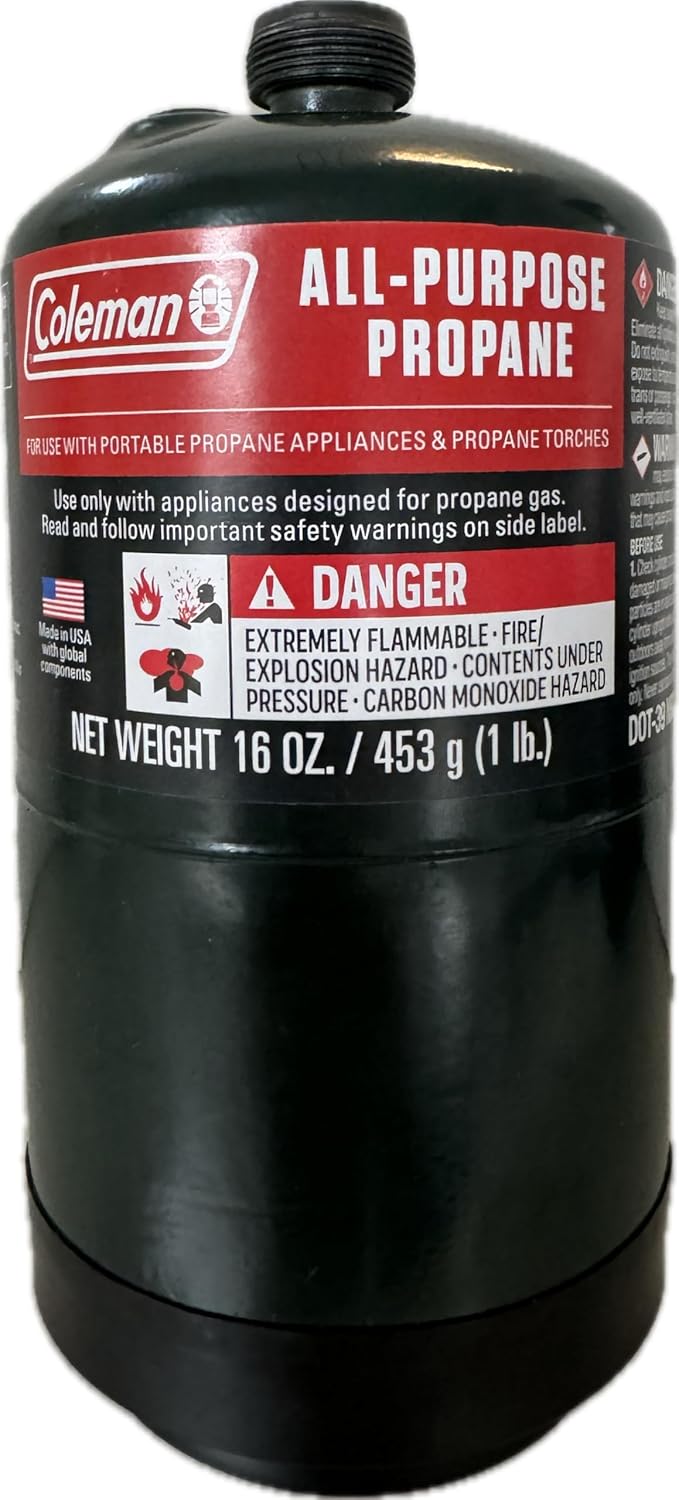 16 oz Propane Fuel Cylinders 5-Pack A197538