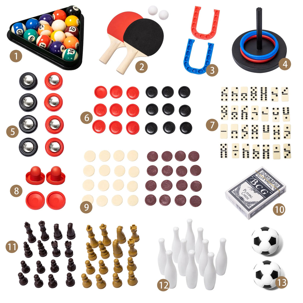 13-in-1 Combo Game Table Set L63744
