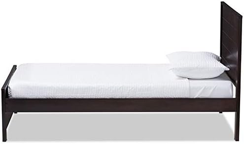 Twin Platform Bed in Espresso R756
