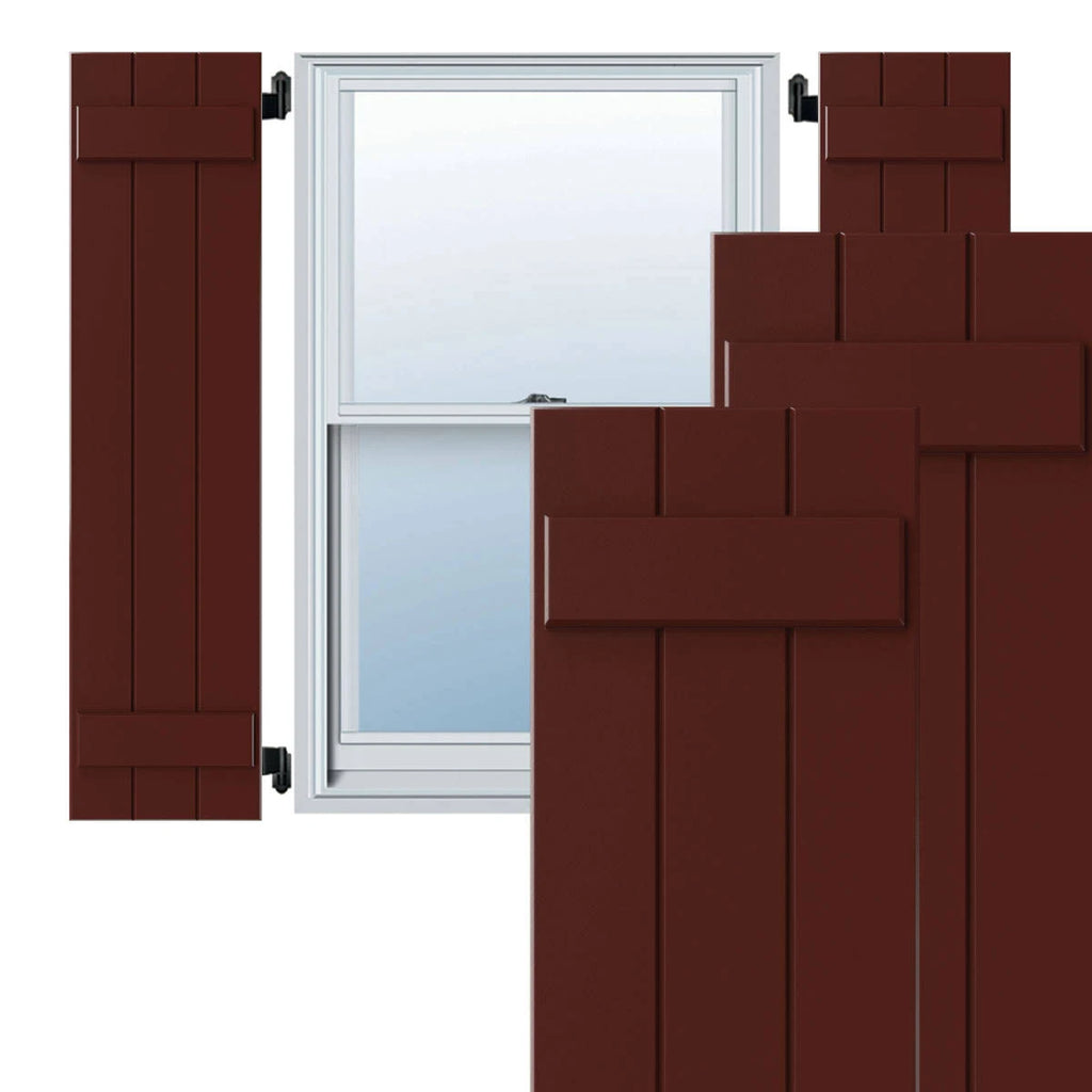 Composite Board-n-Batten Shutters (Per Pair) R4098