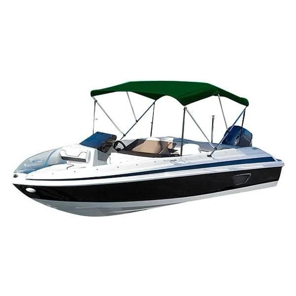 Hunter Green Bimini Top 72x22 L x 85x22-90x22 W x 46x22 H Y442361