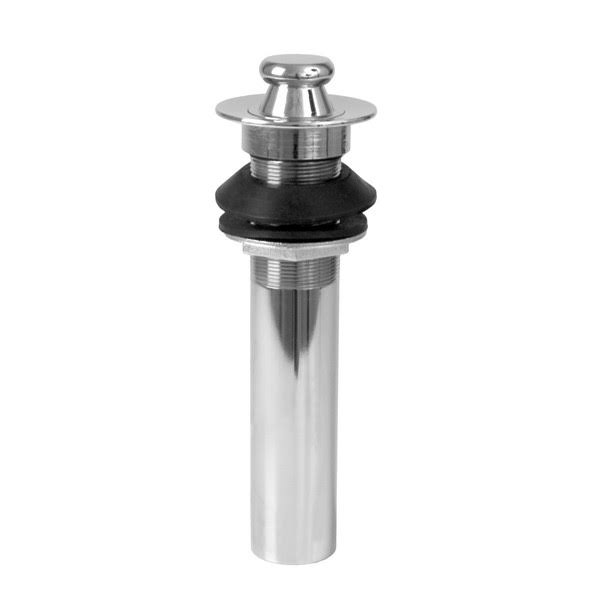Polished Nickel PVD Lift & Turn Lavatory Drain Without Overflow Holes I1478