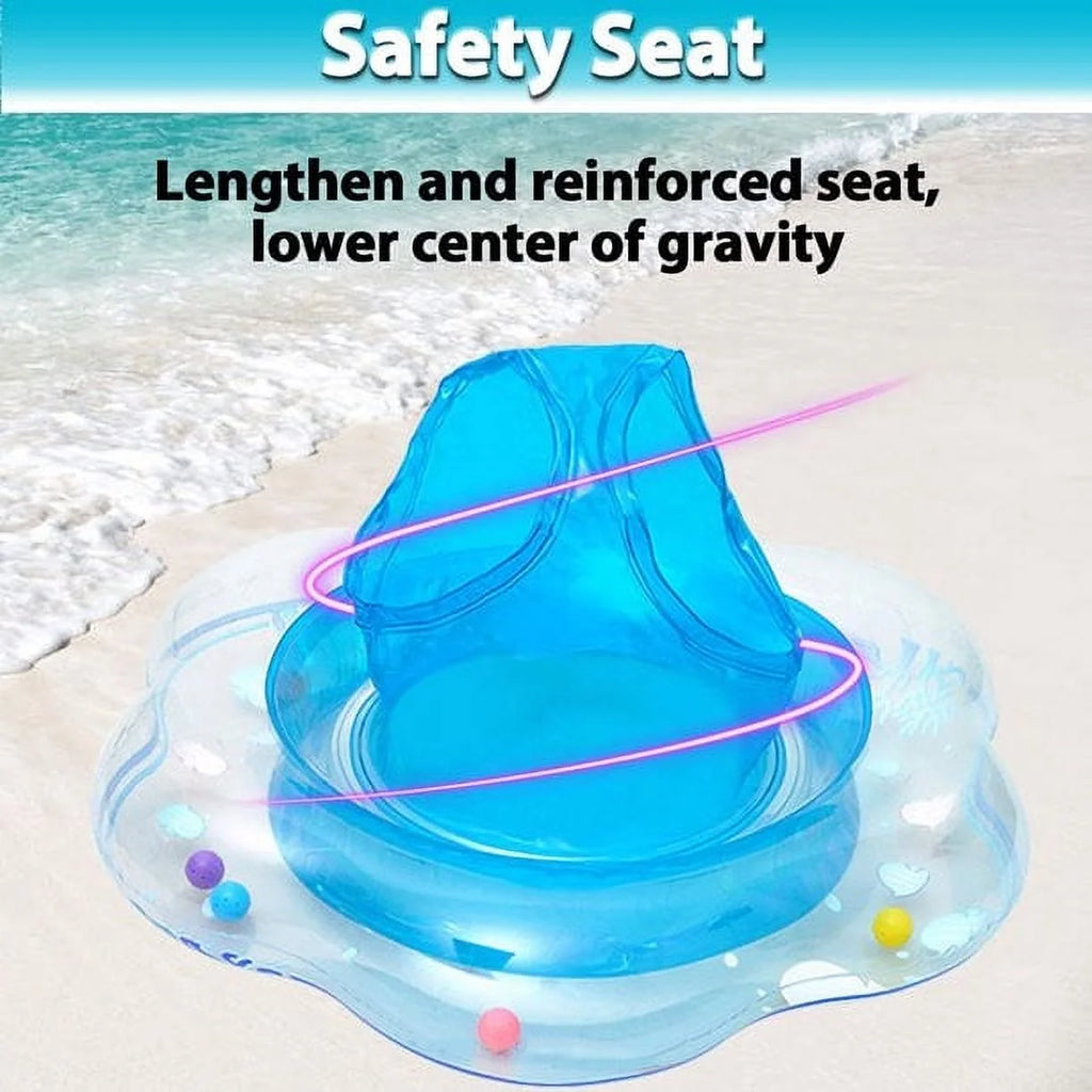 Pink PVC Baby Swimming Pool Ring V984712
