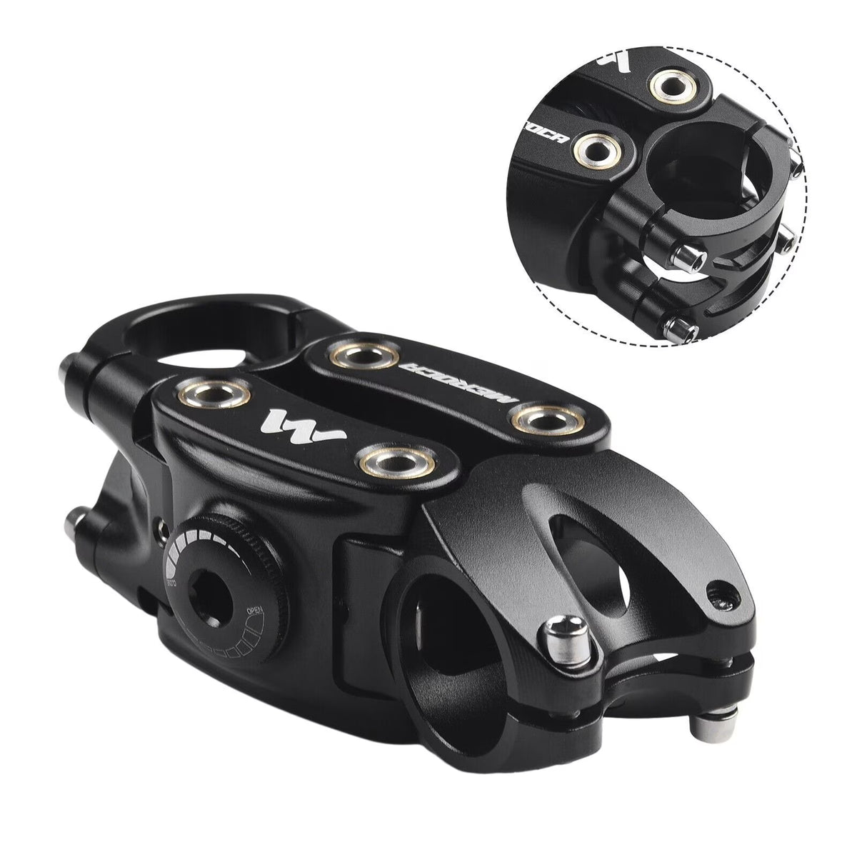 Suspension Stem 7° Rise Adjustable Bicycle Handlebar Stem E7059