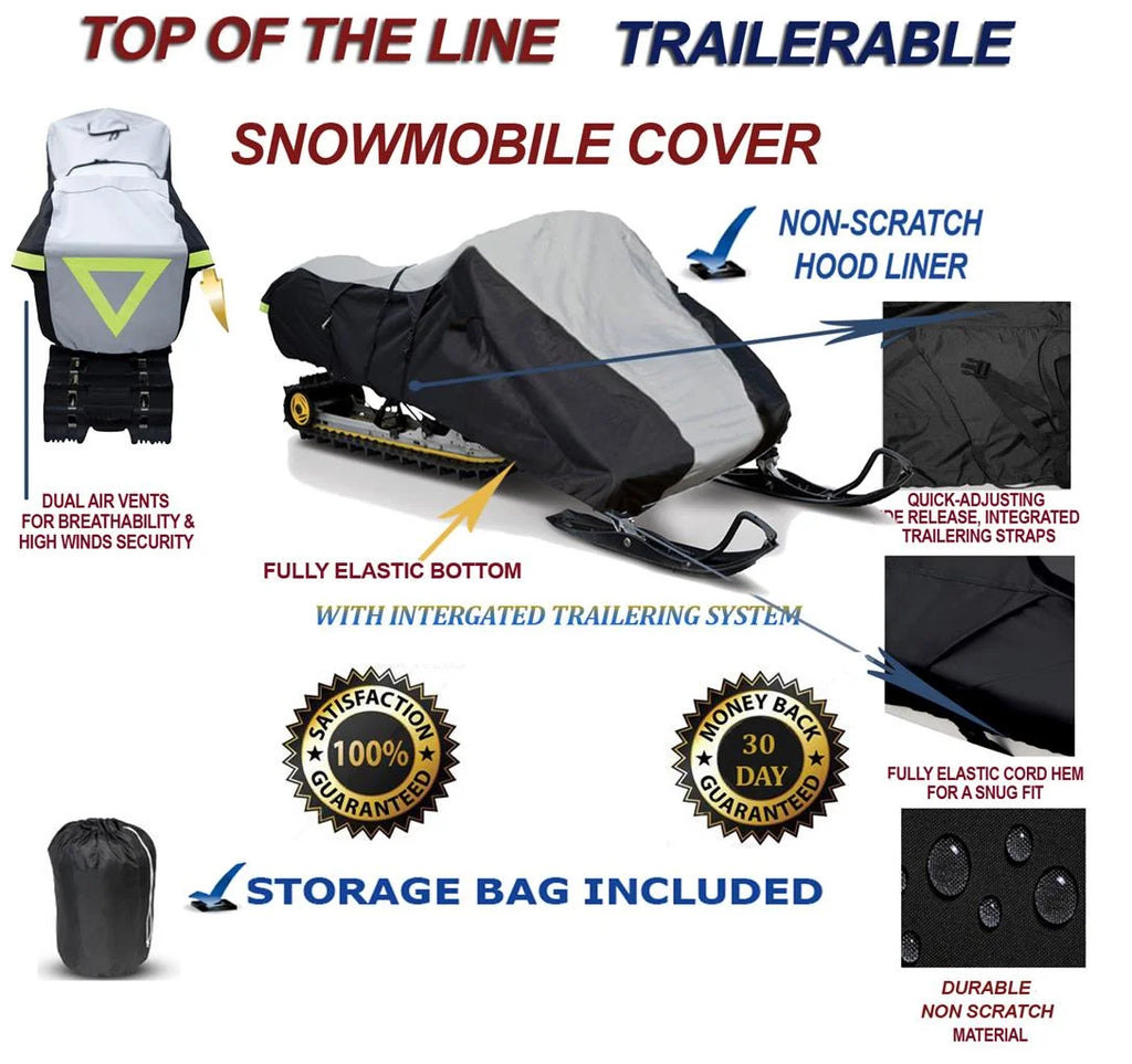 600D Snowmobile Travel and Storage Cover S719504