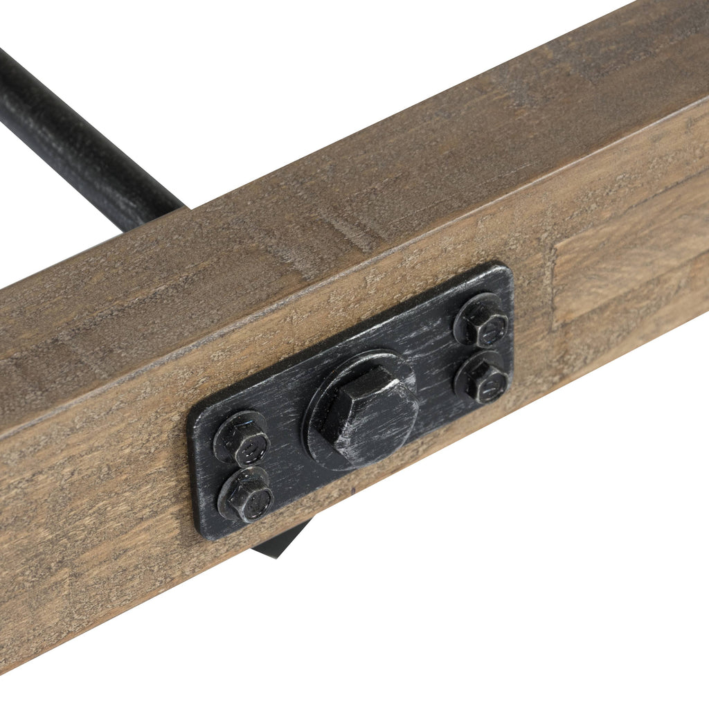 Weathered Gray Reclaimed Pine Console Table V17233